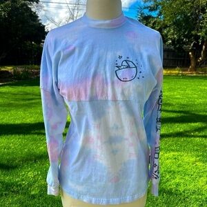 Disney Spirit Jersey Baby Yoda Mandalorian Tie Dye Star Wars | Size XS